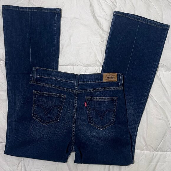 Levis Perfectly slimming 548 denim jeans size 12M - Picture 1 of 13